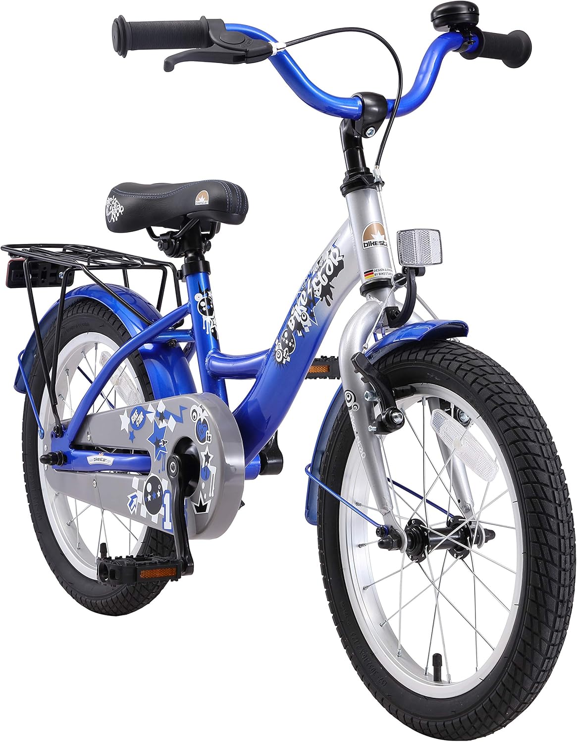 BIKESTAR Classic 16 pouces - vélo enfant 4 à 6 ans